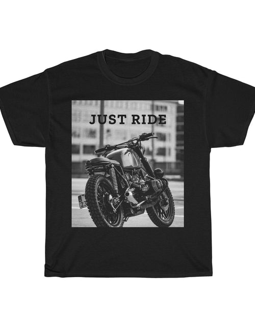 Load image into Gallery viewer, Just Ride Heavy Cotton T-Shirt

