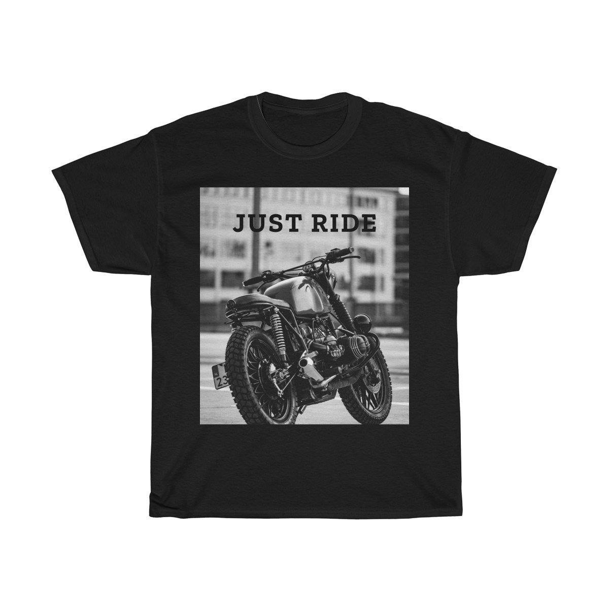 Just Ride Heavy Cotton T-Shirt