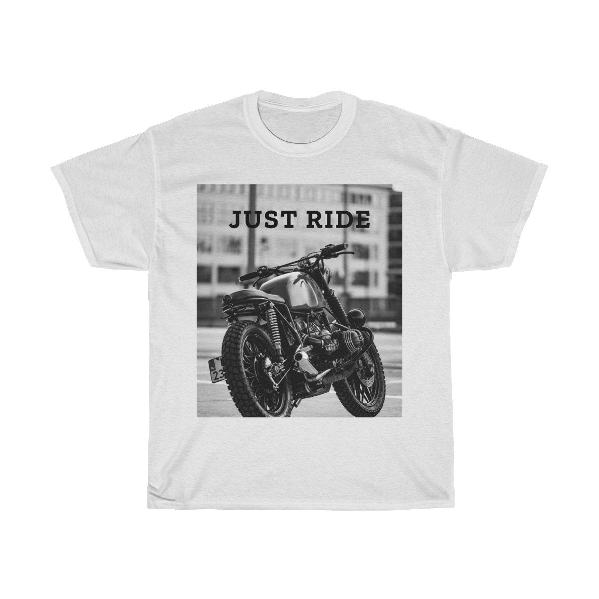 Just Ride Heavy Cotton T-Shirt