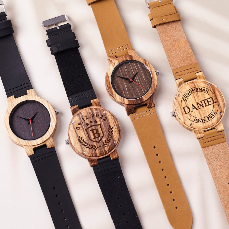 Personalized Wooden Watch